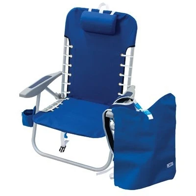 BACK PACK CHAIR BLUE