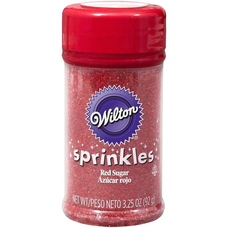  Wilton Sprinkles 3.25 Ounce  Red Sugar 1 Each 710-766