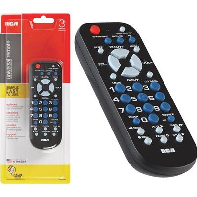 Audiovox Remote Control Black 1 Each RCR503BR