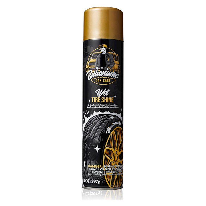 WET TIRE SHINE IN SPRAY 14OZ