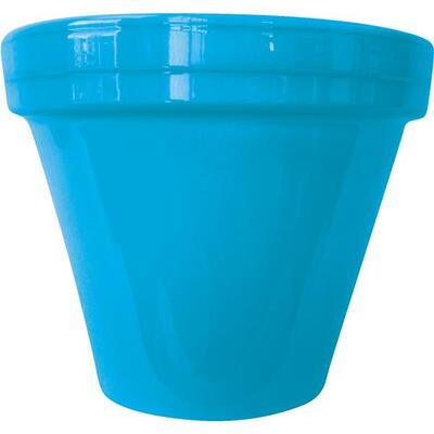Ceramo Pottery Spring Fever Flower Pot Clay 4 Inch Blue 1 Each PCSBX-4-RB-DIB: $18.19