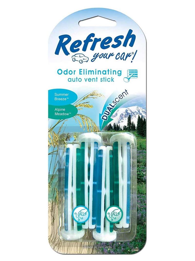 Refresh Air Frshner Vent Stick Summer Breeze Pine Meadow 1 Each 09591Z
