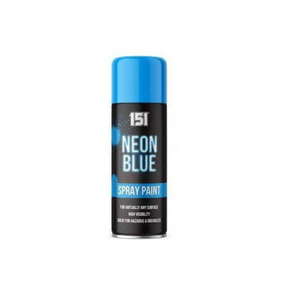 151 Neon Spray Paint 400ml Blue 1 Each TAR084