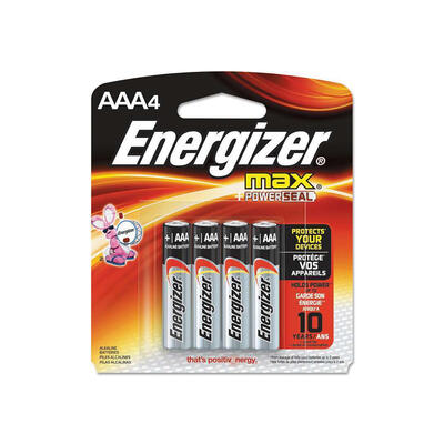  Energizer Battery AAA 4 Pack  EPR09909P: $17.73