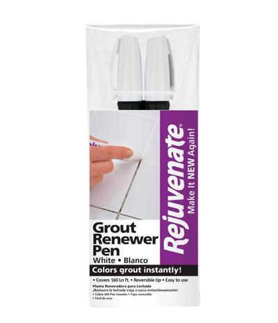  Rejuvenate Grout Renewer Pen White 1 Each RJ2GMW