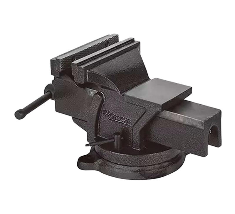 Hoteche Bench Vice Swivel Base With Anvil 100mm 1 Each 300102