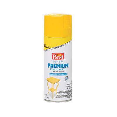 Do It Best Gloss Enamel Spray Paint 12oz Sun Yellow 1 Each 203444