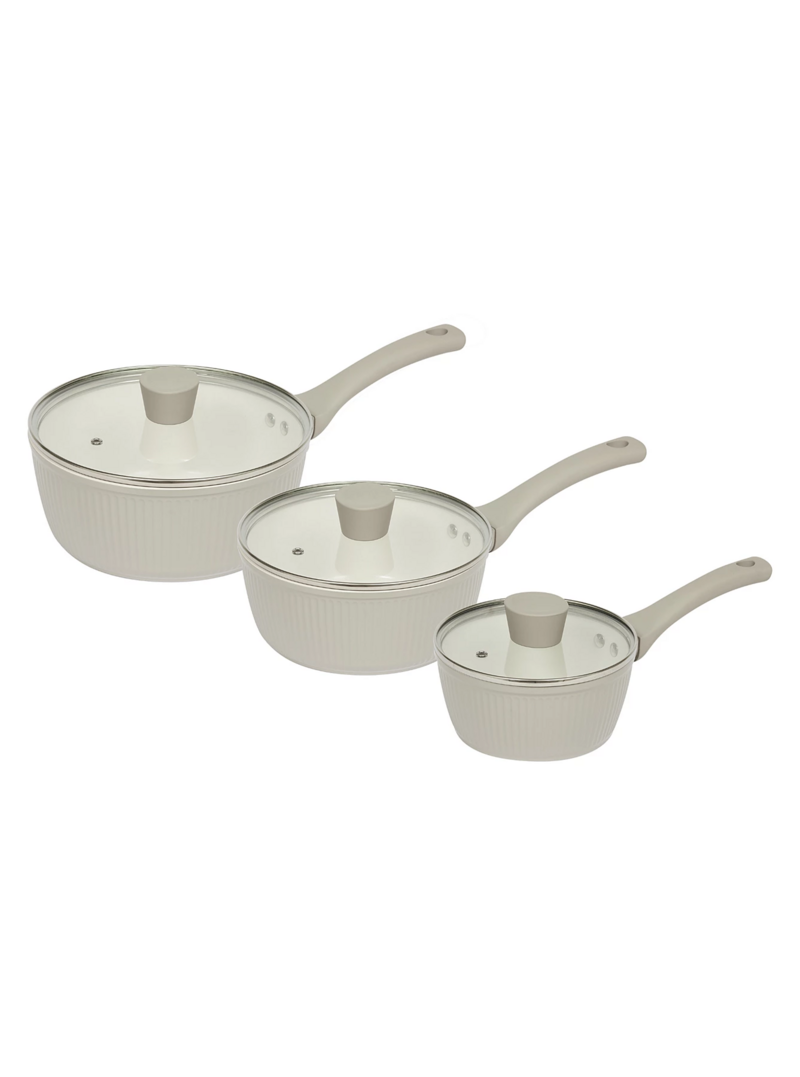 HADEN RIBBED PAN 3PC SET