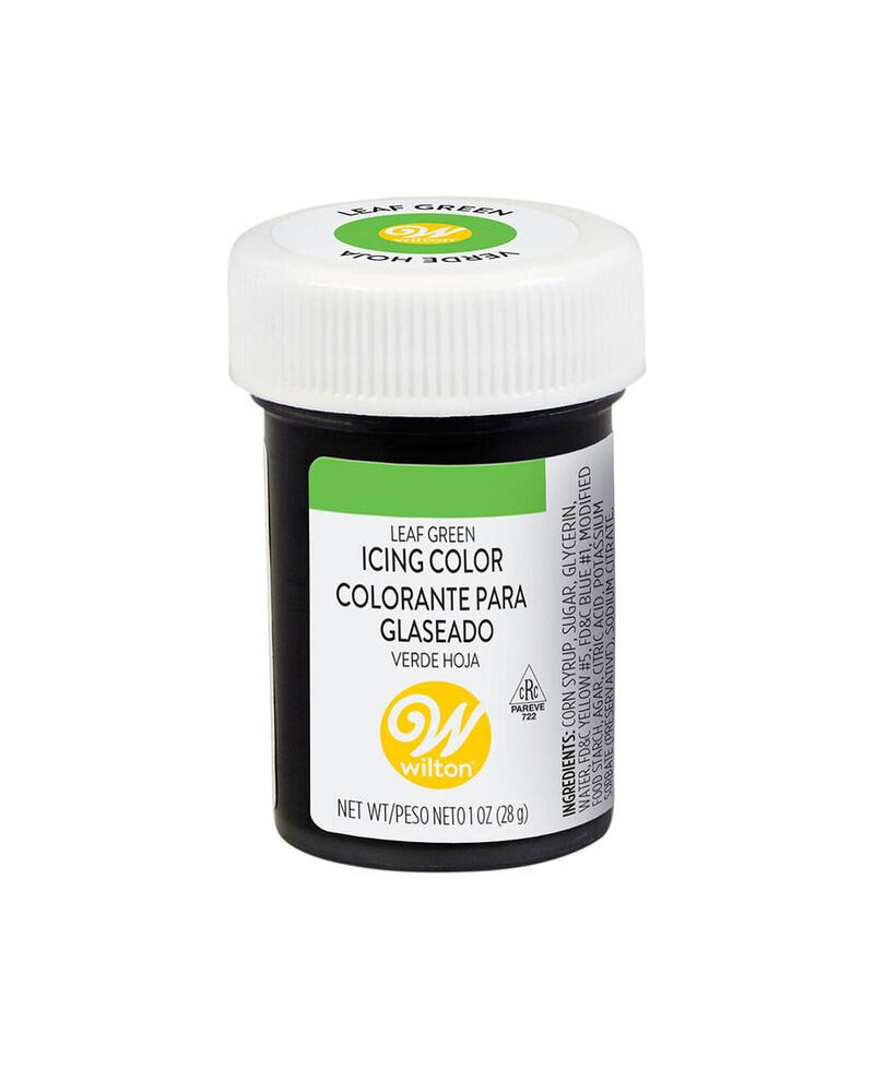  Wilton Icing Colour  1 Ounce  Leaf Green 1 Each 610809