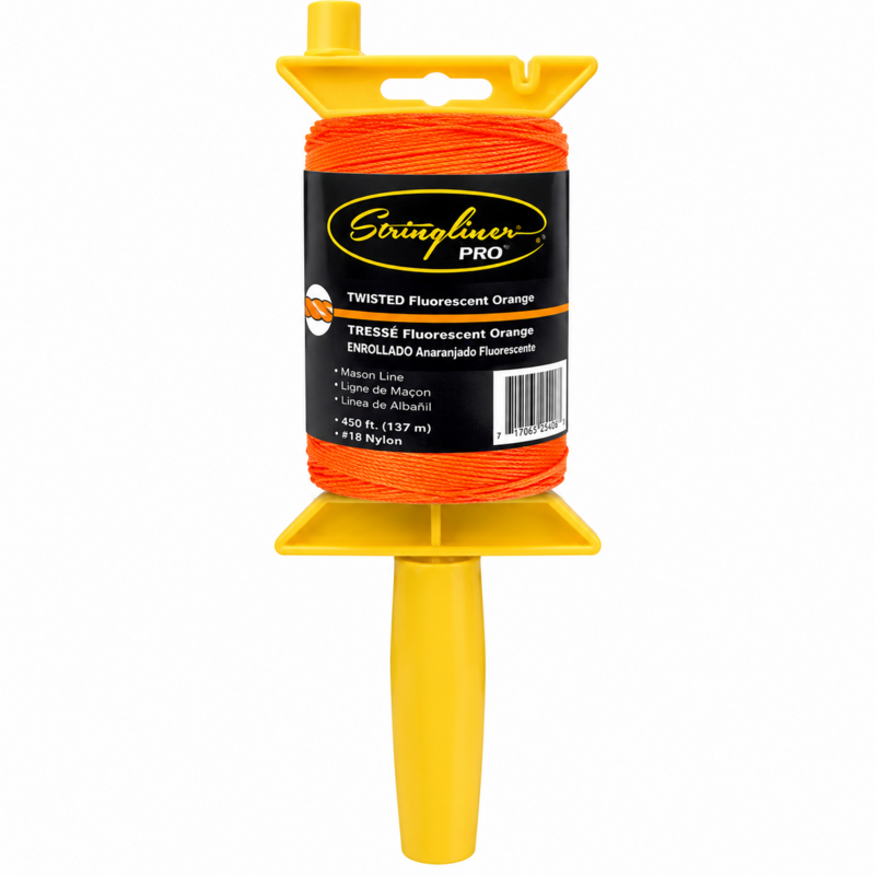 MASON LINE REEL 450' FLUOR ORG