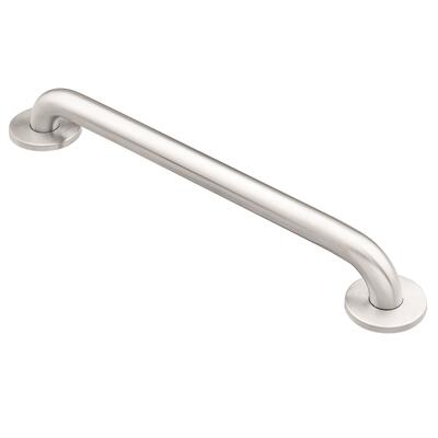 Moen  Home Care  Screw Grab Bar 18 Inch  Stainless Steel  1 Each L8718