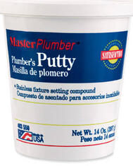  Master Plumber Plumbers Putty 14 Ounce 1 Each 43015: $5.79