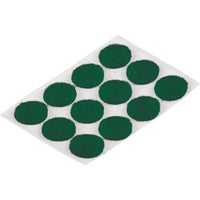  Do It Best Round Felt Pad  1/2 Inch Green 24 Pack  230413