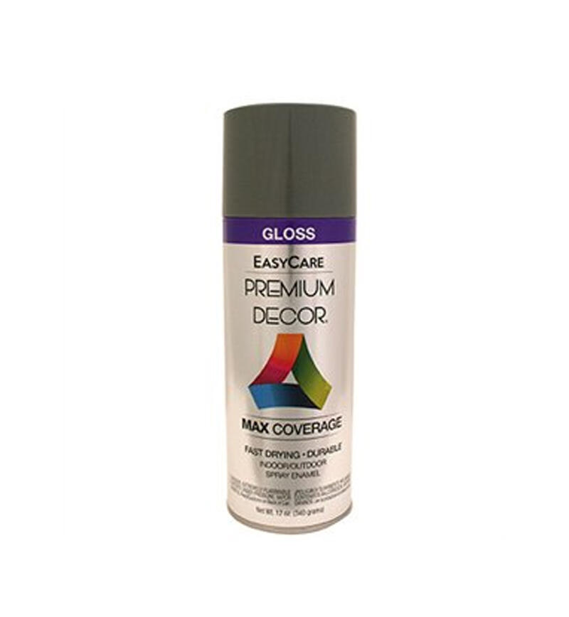 Easy Care Premium Decor Gloss Enamel Spray Paint 12oz Granite 1 Each PDS32-AER