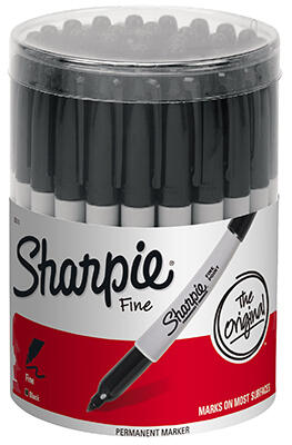  Sharpie Fine Point Permanent Marker Black  1 Each 35010: $6.53
