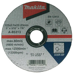  Makita  Cutting Disc 7 Inch 2.5mm 1 Each A-85329