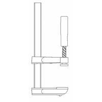  Do It Best F Style Bar Clamp 6 Inch  1 Each 317981