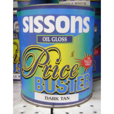 Sissons Gloss Paint Dark Tan 1 Gallon SGP55-1203