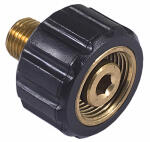  Mi-T-M Male Screw Coupler  1/4 Inch  1 Each AW-0023-0487