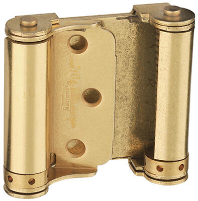  National  Spring Door Hinge 3 Inch  Satin Brass 1 Each N100-049