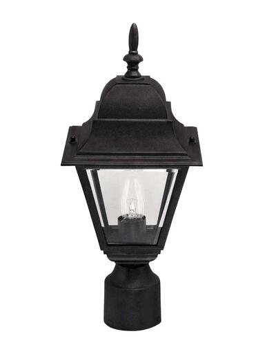  Home Impressions Lantern Fixture 1 Light Outdoor Black 1 Each IOL13BK: $135.72