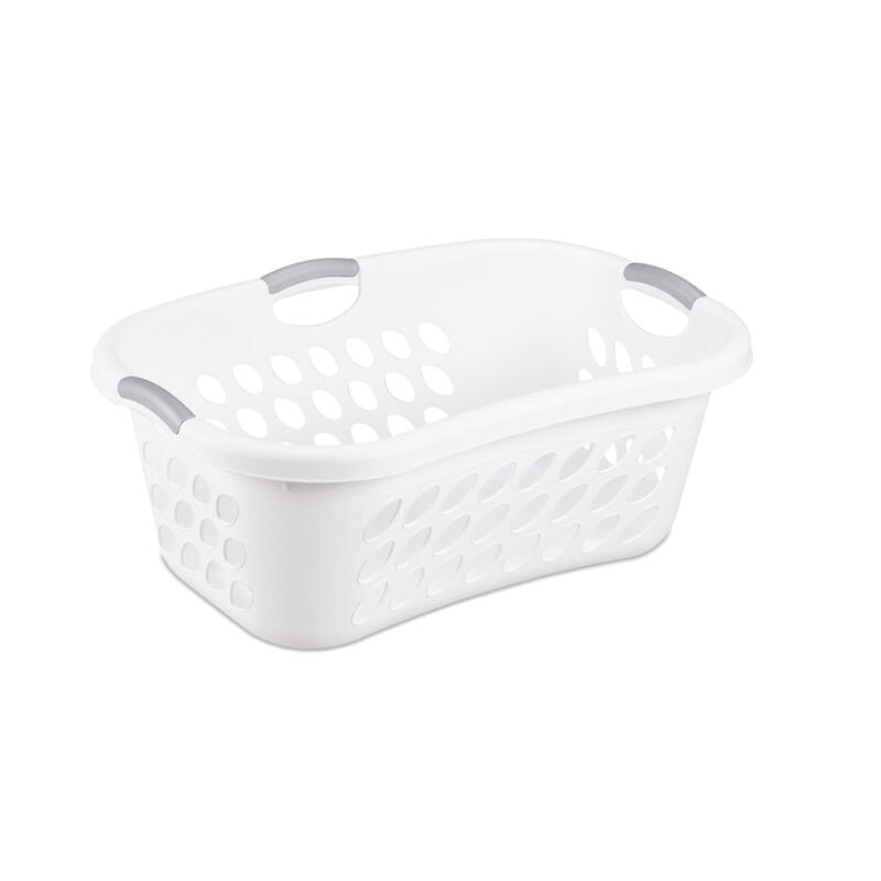Sterilite Laundry Basket Ultra Hip Hold White 1 Each 764-12108006