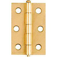  National  Removable Pin Hinge 2-1/2 Inch  Solid Brass 1 Each N141-960