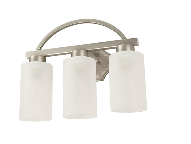 Lumicentro Vanity Wall Lamp 3 Light Nickel 1 Each 11 05466-41