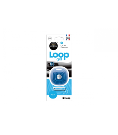 LOOP GEL VENT CLIP AQUA