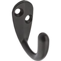  National  Single Clothes Wardrobe Hook Oil Rubbed Bronze 1 Each N330795