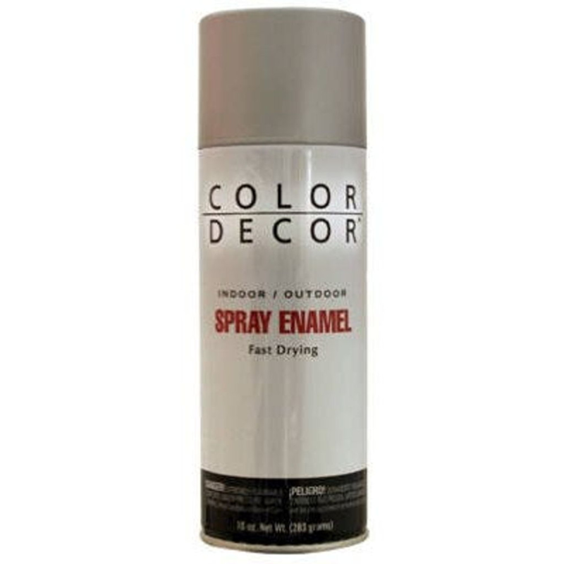 Color Decor Enamel Spray Paint 10oz Silver 1 Each CDS9-AER