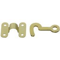  National Hook And Staple Brass 1 Each N211938