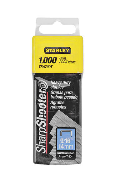  Stanley Heavy Duty Staples 9/16 Inch 1 Pack 06TRA709T 04TRA709T