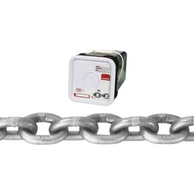  Campbell  High Test Chain 1/4 Inchx100 Foot 1 Foot 184416: $8.17