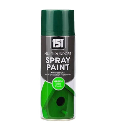 151 Multipurpose Spray Paint 400ml Green 1 Each TAR042