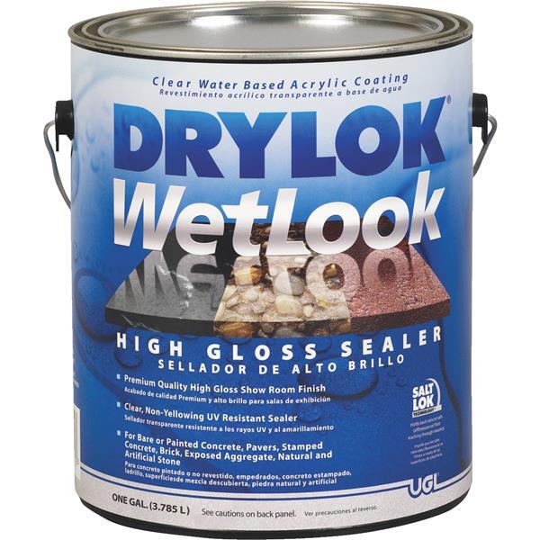 Drylok Wet Look High Gloss Sealer 3.78 Liters Clear 1 Each 28913
