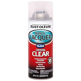  Rustoleum  Acrylic Lacquer Paint  11oz  Clear  1 Each 253366