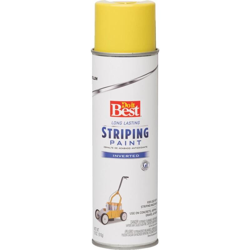 Do It Best Striping Spray Paint Yellow 1 Each 203279D