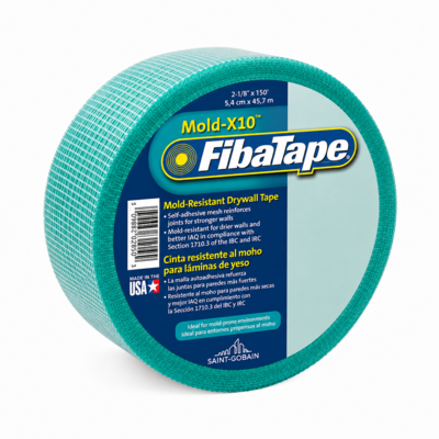  Fibatape Mold Resistant Drywall Tape 1-7/8x300 Foot 1 Roll FDW8664-U