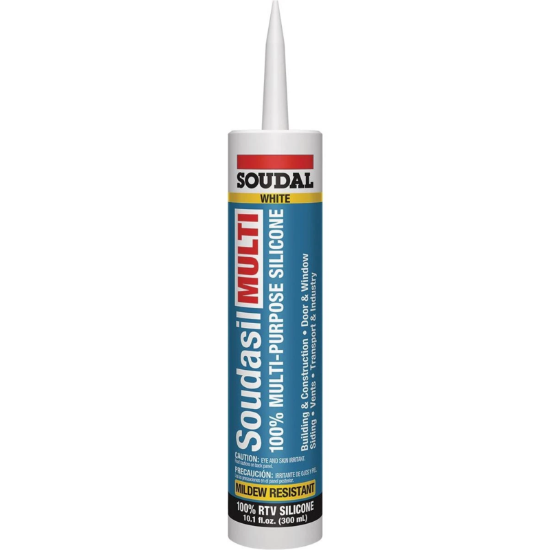 MULTI PUR SILICONE CAULK WHT