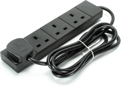 EXTENSION SOCKET 2M 4W