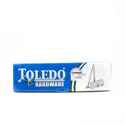 Toledo Door Closer Silver 1 Each TC102