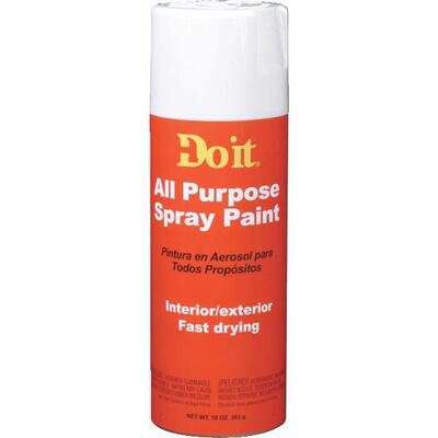 Do It Best Gloss Spray Paint 10oz White 1 Each 9001 203302: $11.85