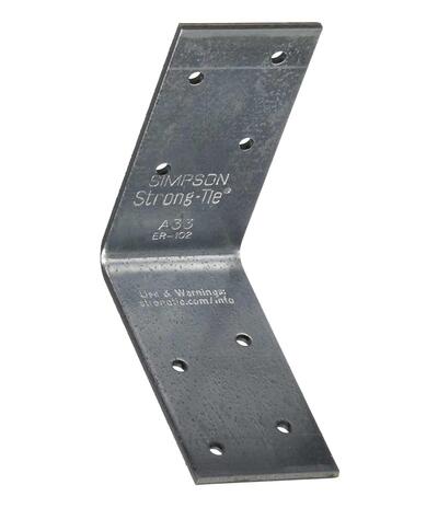  Simpson Strong Tie Angle  1 Each A33