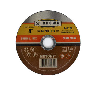  Brown USA Cutting Disc 4x3/64x5/8 Inch  1 Each BRTMC3004