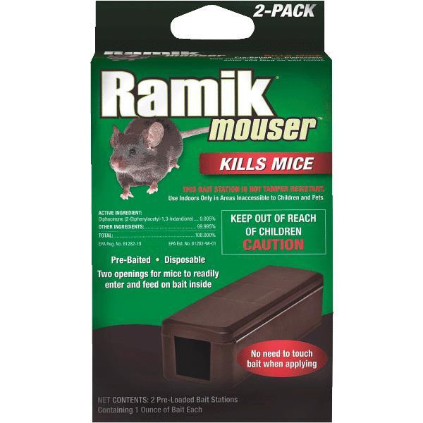 Neogen Ramik Mouser Disposable Mouse Bait Station 2pk 1 Each 000600