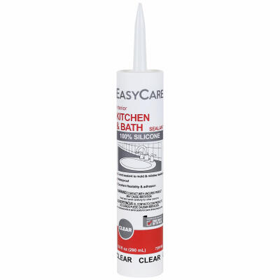 K&B SILICONE SEALANT CLR 9.8OZ