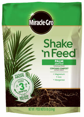 Scotts Miracle Grow Shake'N'Feed Palm Food  8Lb 1 Each 3003010