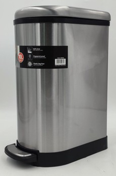 DUST BIN 10L BLK