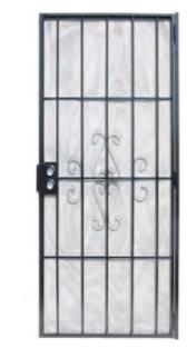 LAGUNA SCREEN DOOR BLK 36